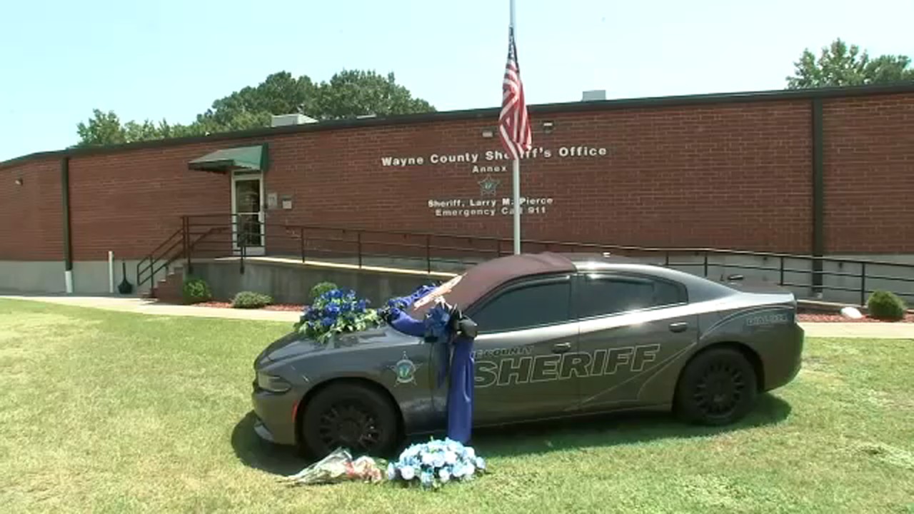 Sgt. Fishman's patrol car memorial