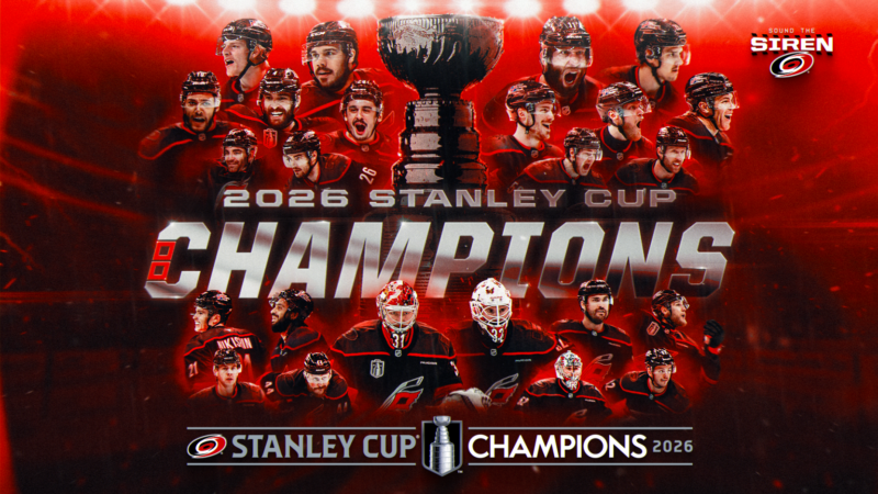 Hurricanes Celebrate 2026 Stanley Cup Championship with Downtown Raleigh Parade
